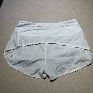 lululemon athletica White Athletic Shorts